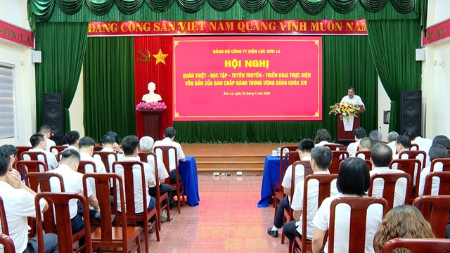 Đảng bộ Công ty Điện lực Sơn La tổ chức hội nghị quán triệt các văn bản của Trung ương  